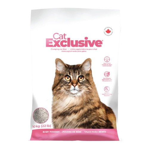 Intersand Cat Exclusive Clumping Cat Litter – Baby Powder Scent