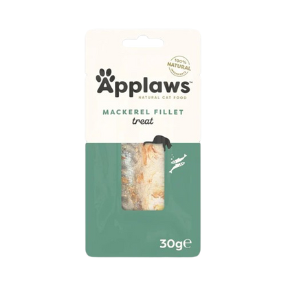 Applaws Cat Wet Complementary Pet Treat Food with Mackerel Loin 30g