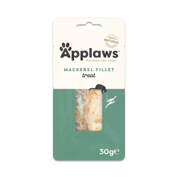 Applaws Cat Wet Complementary Pet Treat Food with Mackerel Loin 30g (T)