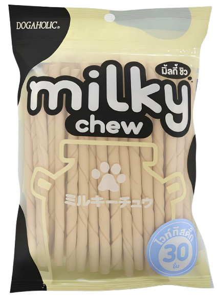 Dogaholic All Life Stages Milky Chews Sticks Dog Treat (30 Pieces)