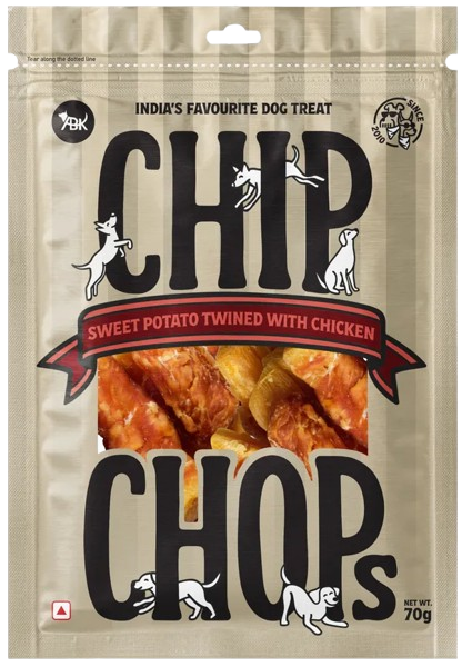 Chip Chops Sweet Potato Chicken Dog Treats