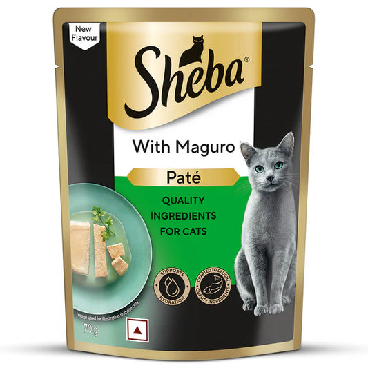 Sheba Maguro Pate Rich Premium Adult Fine Cat Wet Food