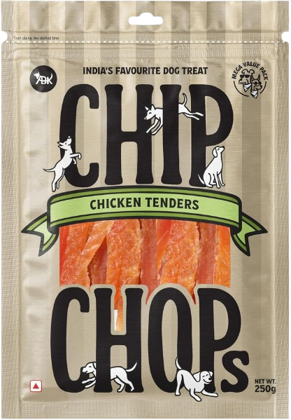 Chip Chops Chicken Tenders Slice Dog Treats 250g