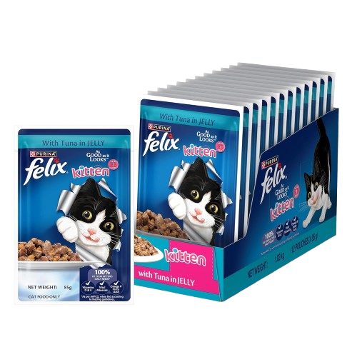 Purina Felix Tuna with Jelly Kitten Wet Food