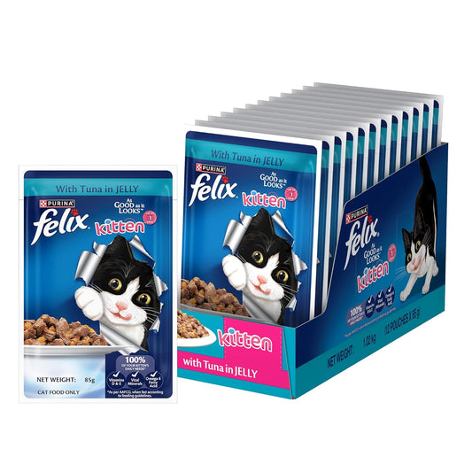Purina Felix Tuna with Jelly Kitten Wet Food