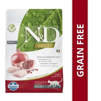 Farmina N&D Prime Chicken & Pomegranate Adult Dry Cat Food