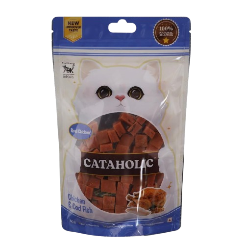 Cataholic Chicken & Codfish Treats for Cats and Kittens - 50g