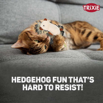 Trixie Hedgehog Plush Toy for Cats & Kittens - 8 cm
