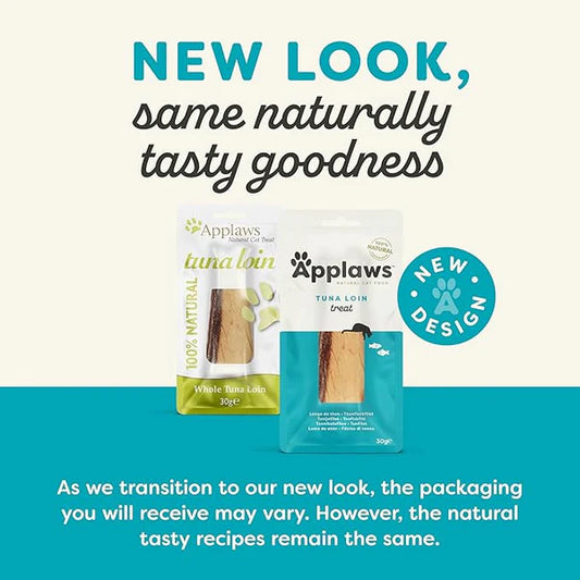 Applaws Cat Wet Complementary Pet Treat Food with Tuna Loin 30g (T)