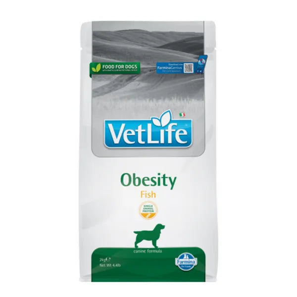 Farmina Vet Life Obesity Fish Adult Dry Dog Food