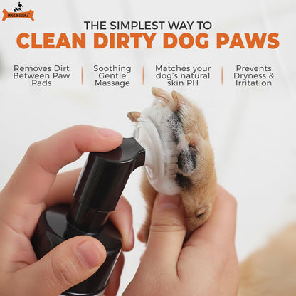 Dogz & Dudez Papaya & Aloe Paw Cleaner for Dogs & Cats