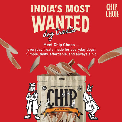 Chip Chops Chicken Pasta Dog Treats 250g