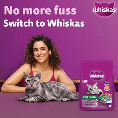 Whiskas Tuna Flavour Adult (1+ Years) Dry Cat Food