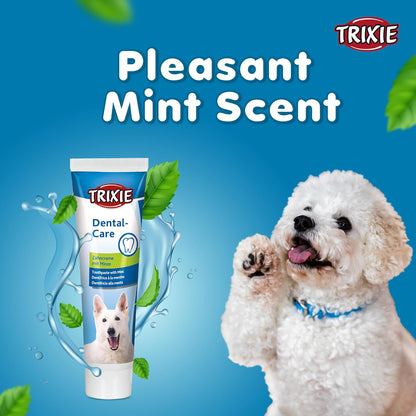Trixie Mint Flavoured Toothpaste for Dogs - Pack of 2