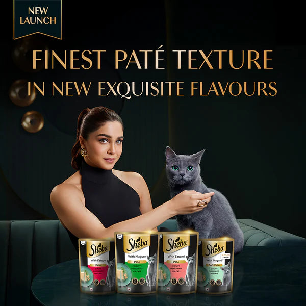 Sheba Maguro Pate Rich Premium Adult Fine Cat Wet Food