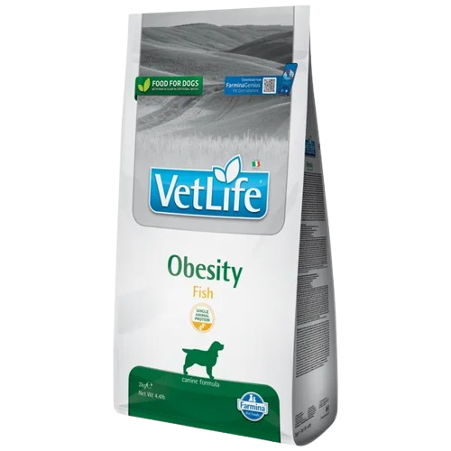 Farmina Vet Life Obesity Fish Adult Dry Dog Food