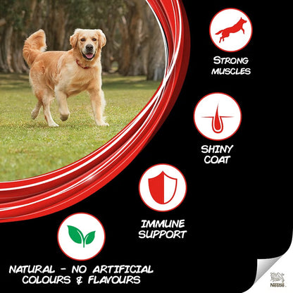 Purina Supercoat Adult All Breed Dry Dog Food with Chicken ( T )