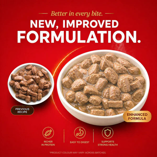 Drools Chicken Liver Chunks in Gravy Adult Dog Wet Food