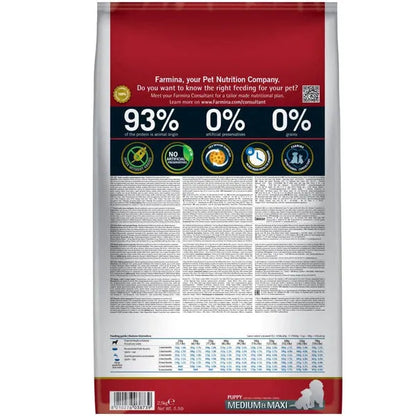 Farmina N&D Pumpkin Chicken & Pomegranate Puppy Medium Maxi Dry Dog Food