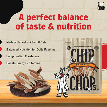 Chip Chops Chicken Pasta Dog Treats