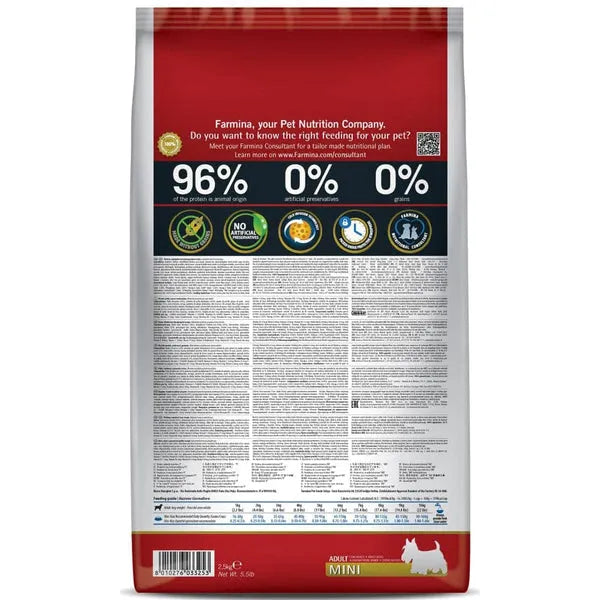 Farmina N&D Pumpkin Chicken & Pomegranate Adult Mini Dry Dog Food