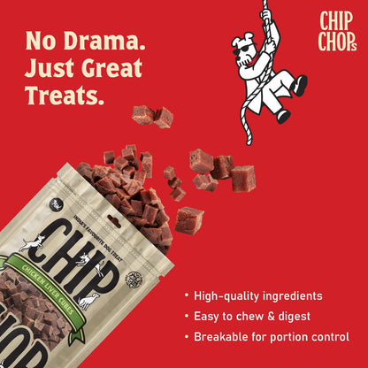 Chip Chops Dog Treats Chicken Liver Cubes 250g
