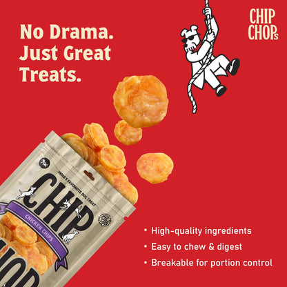 Chip Chops Chicken Chips Coins Dog Treats 250g
