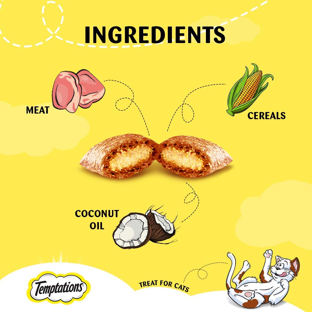 Temptations Seafood Medley Flavour Cat Treat