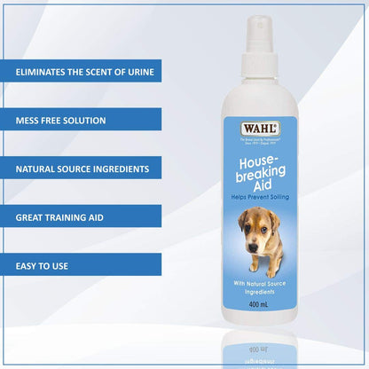 Wahl Housebreaking Aid for Pets, Dogs, Cats, 400 ml