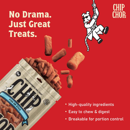 Chip Chops Fish On Stick Dog Snacks 250g