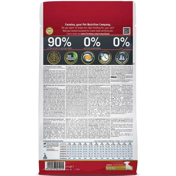 Farmina N&D Ancestral Grain Chicken & Pomegranate Puppy Mini Dry Dog Food