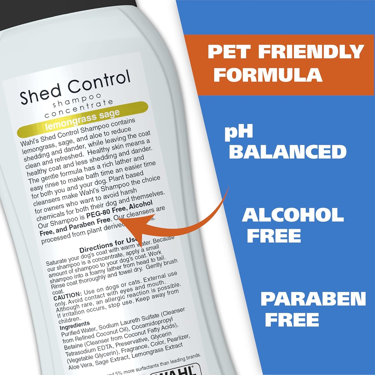 Wahl Shed Control Shampoo 700ml