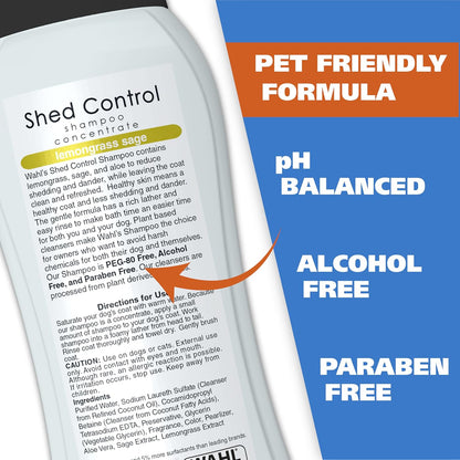 Wahl Shed Control Shampoo 700ml