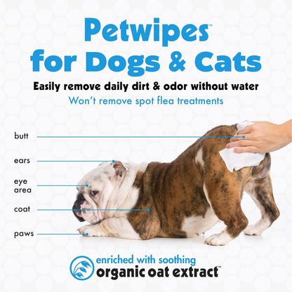 Petkin Big n' Thick Pet Wipes (100 Wipes)