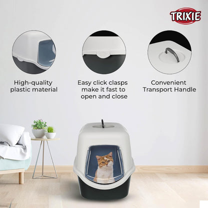 Trixie: - Vico Cat Litter Tray with Hood