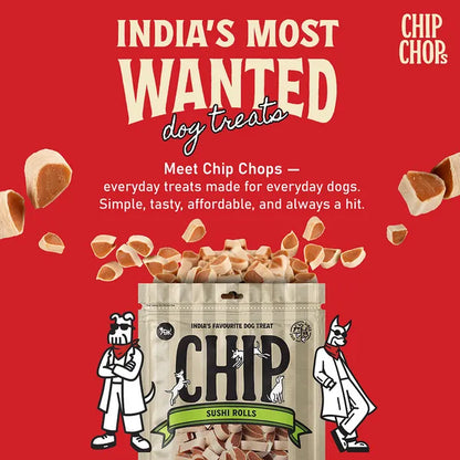 Chip Chops Sushi Rolls Dog Treat