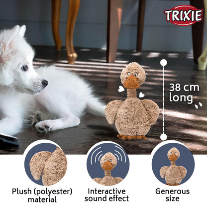 Trixie Animal Duck Plush Toy for Dogs - 38cm