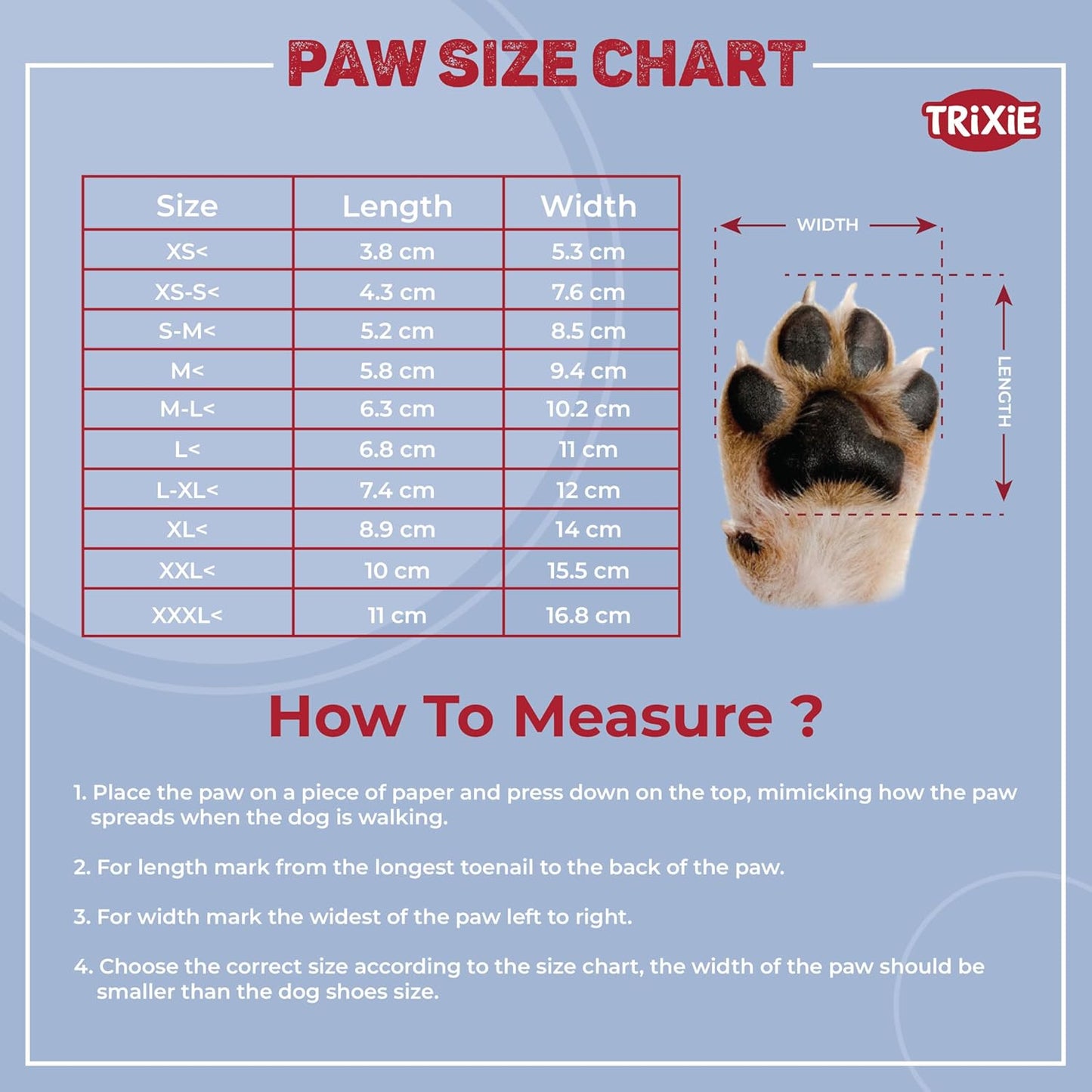 Trixie cc Comfort Protective Boots for Dogs