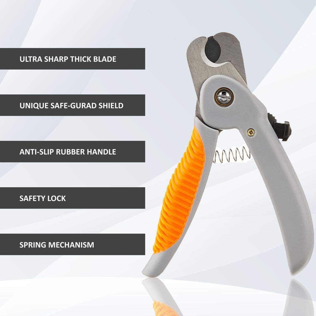 WAHL Powergrip pet Nail Clipper, Gray, Medium
