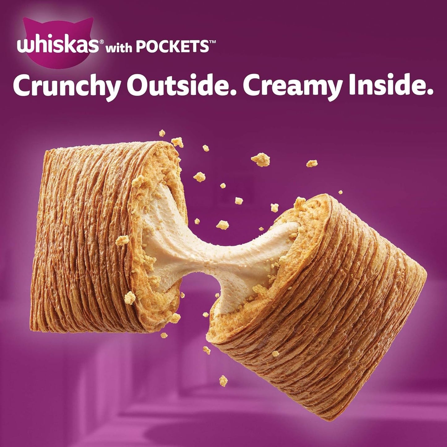 Whiskas Mackerel Flavour Adult (1+ Years) Dry Cat Food