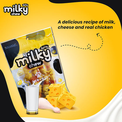 Milky Chew Cheese & Chicken Bone Dog Treats