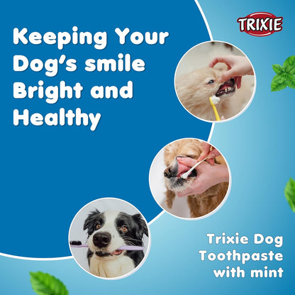 Trixie Mint Flavoured Toothpaste for Dogs - Pack of 2