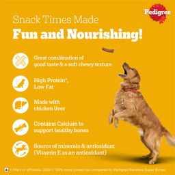 Pedigree® Tasty Jerky™ Dog Treat Chicken Flavour