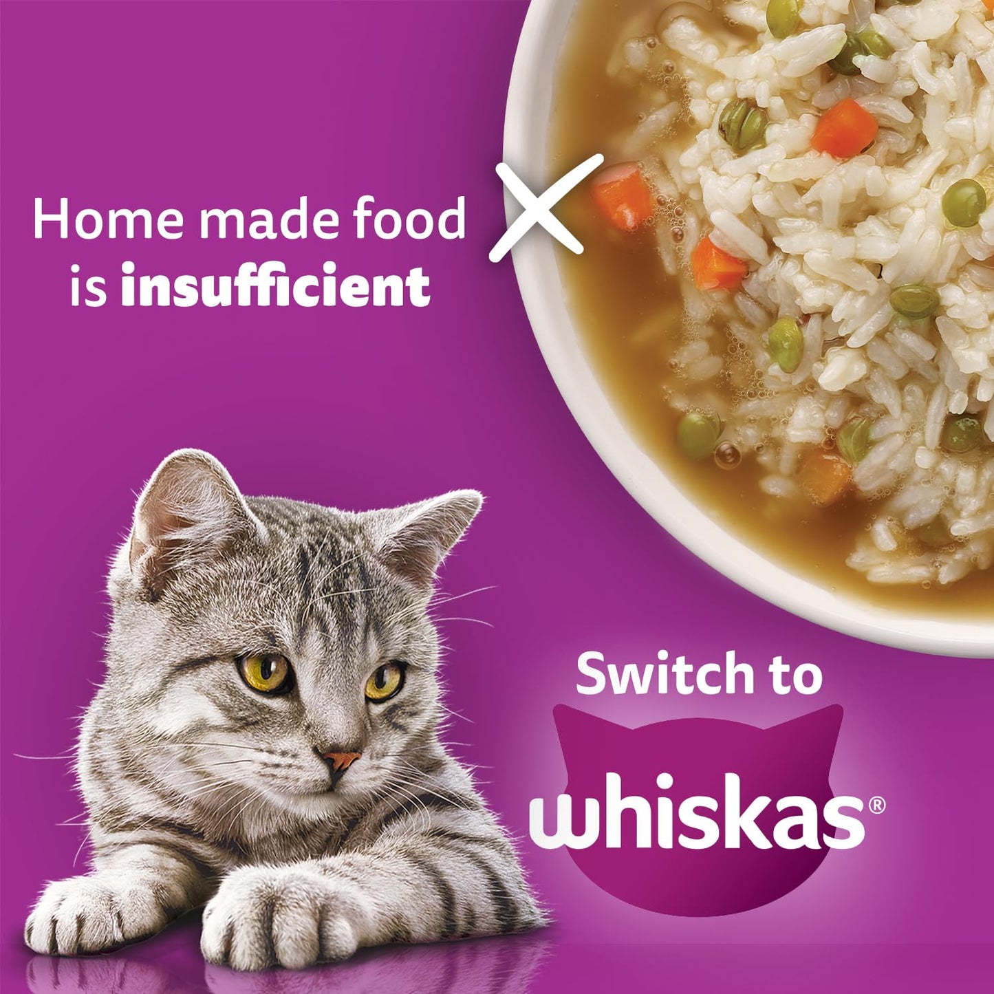 Whiskas Tuna Flavour Adult (1+ Years) Dry Cat Food