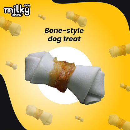 Milky Chew Cheese & Chicken Bone Dog Treats