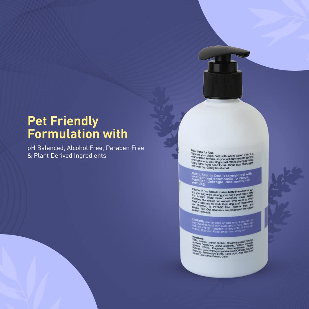 Wahl 4-In-1 Dog Shampoo