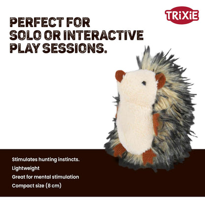 Trixie Hedgehog Plush Toy for Cats & Kittens - 8 cm