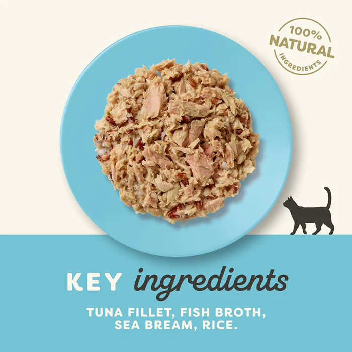 Applaws Cat Wet Food Tuna Fillet with Seabream in Broth (T)