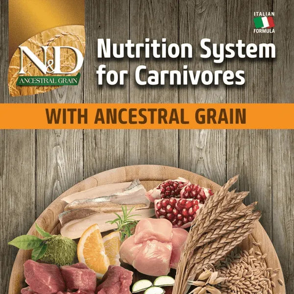 Farmina N&D Ancestral Grain Chicken & Pomegranate Puppy Mini Dry Dog Food