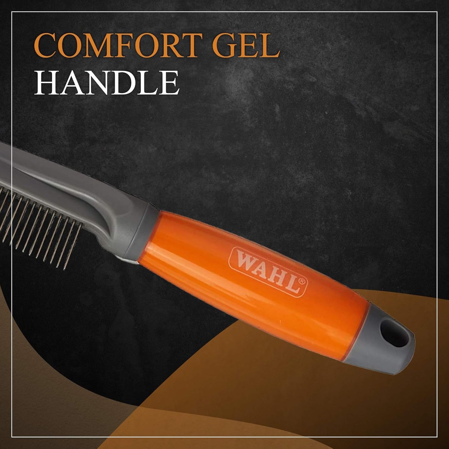 WAHL Grooming Comb, Gray, Medium
